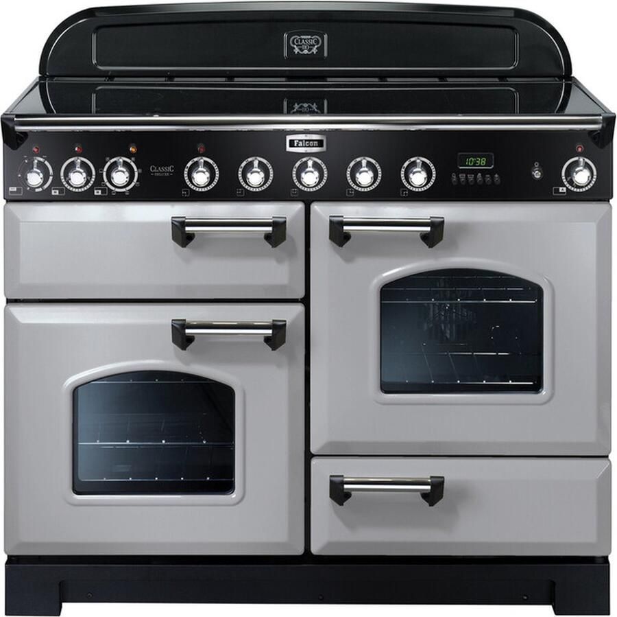 Falcon Classic Deluxe 110 Range-fornuis Electrisch Inductiekookplaat zones Grijs