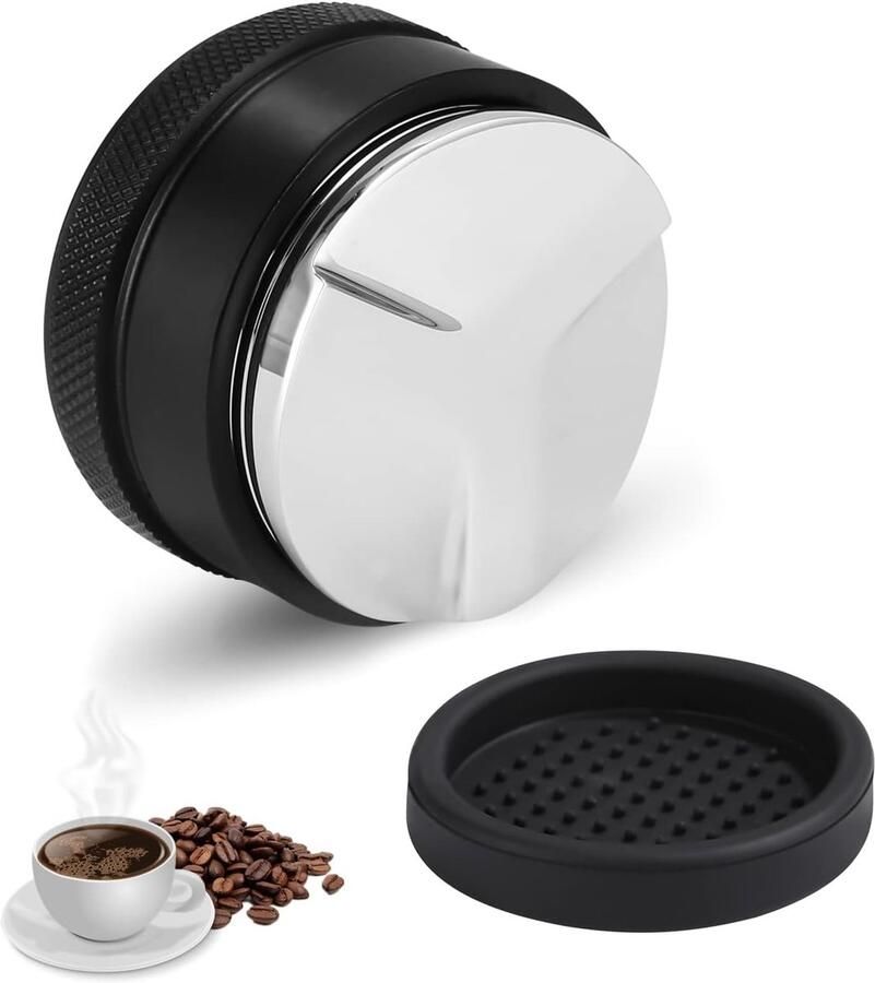 Famanu Koffieverdeler 58mm Roestvrij Staal In Hoogte Verstelbare Koffieverdeler Espresso Accessoires Gereedschap voor Koffiemachine