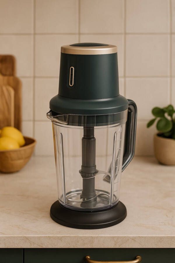 Fameilleur Draadloze Blender voor Smoothies en Shakes – Compact Krachtig en Oplaadbaar-Draadloze blender- draagbaar- portable- draadloos- Compact formaat Ideaal voor smoothies- Rvs (mes) kunststof (kan)- 1.5 liter- 200 watt- mixer- blender