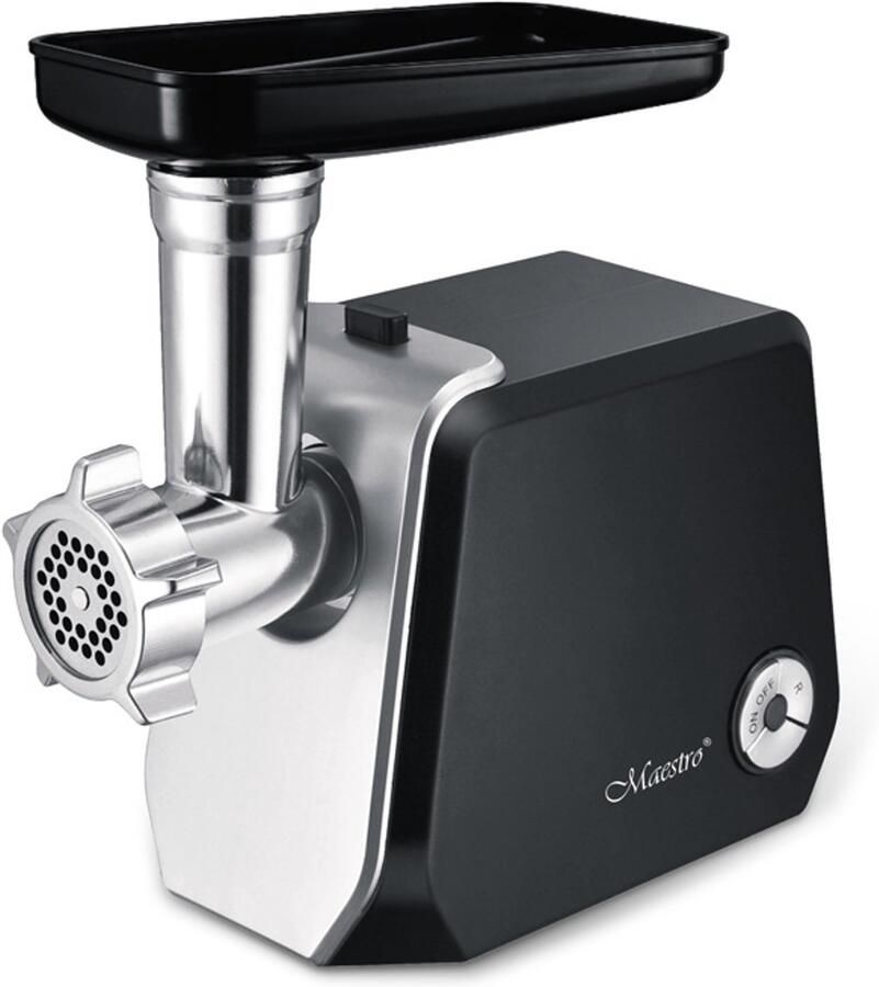 Feel-Maestro MR850 vleesmolen 1500 W Zwart Roestvrijstaal