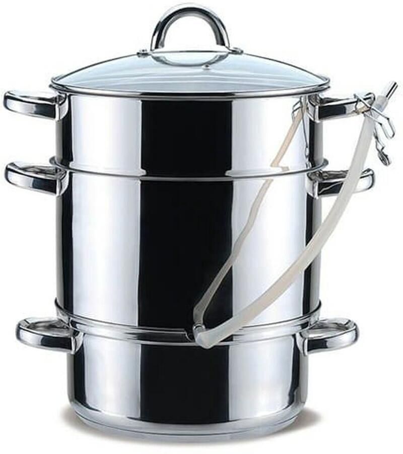 Feel maestro Stoomoven met braadpan MR-1030 Metaal Siliconen Roestvrij staal Ø 26 cm 8 L 4 5 L