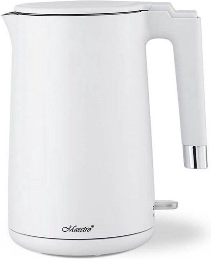 Feel maestro Waterkoker MR-026 Wit Roestvrij staal Plastic 1500 W 1800 W 1 7 L