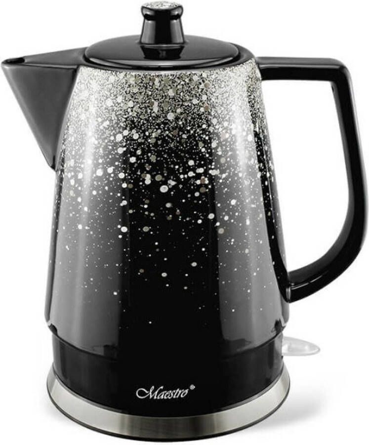 Feel maestro Waterkoker MR-074 Zwart Zilverkleurig Keramische 1500 W 1 5 L