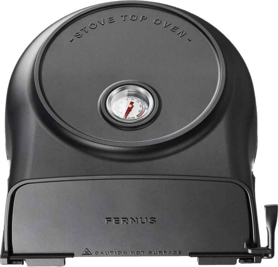 Fernus&Friends FERNUS meer dan een pizza oven Charcoal Matted Black