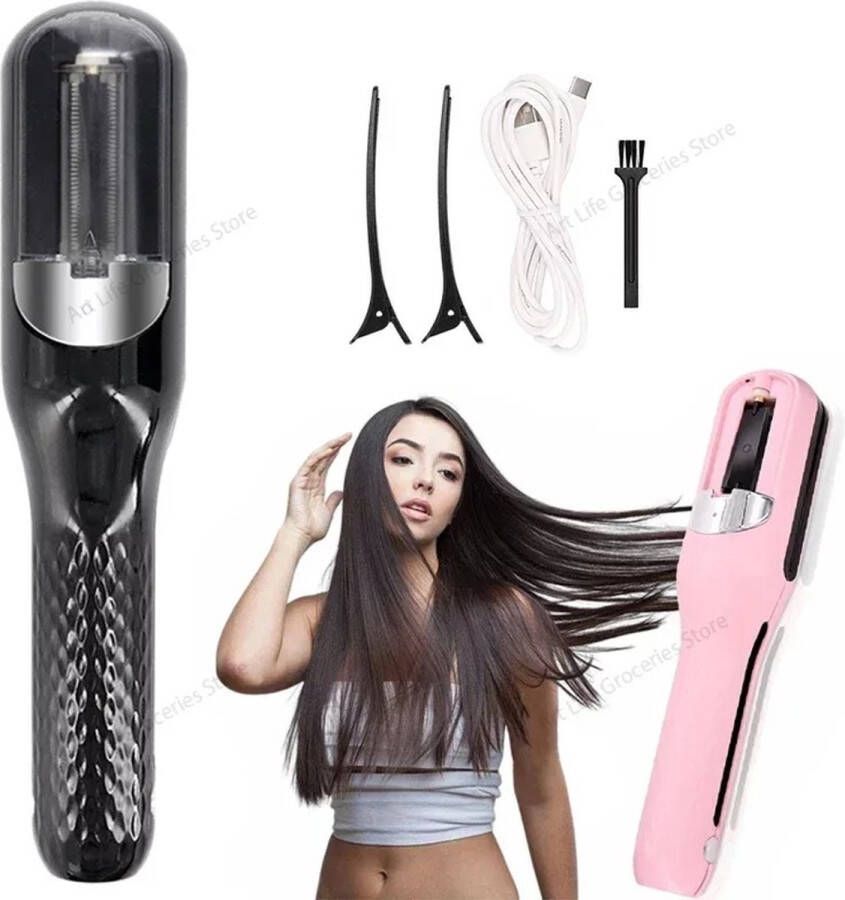FIBILA Hair Split Ends Trimmers Automatische Split-End Verwijderaar Haarsplit Trimmer Vrouwen Haar Split Trimmer- Beschadigd Haar Reparatie Draadloze Haar Snijmachine Oplaadbaar Energiebesparend en Effectief voor Gezond Haar