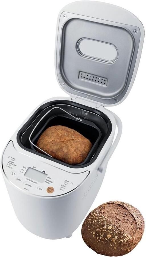 Florixa Broodbakmachine Broodbakmachines Broodbak machine Wit 34cm x 28cm x 24cm