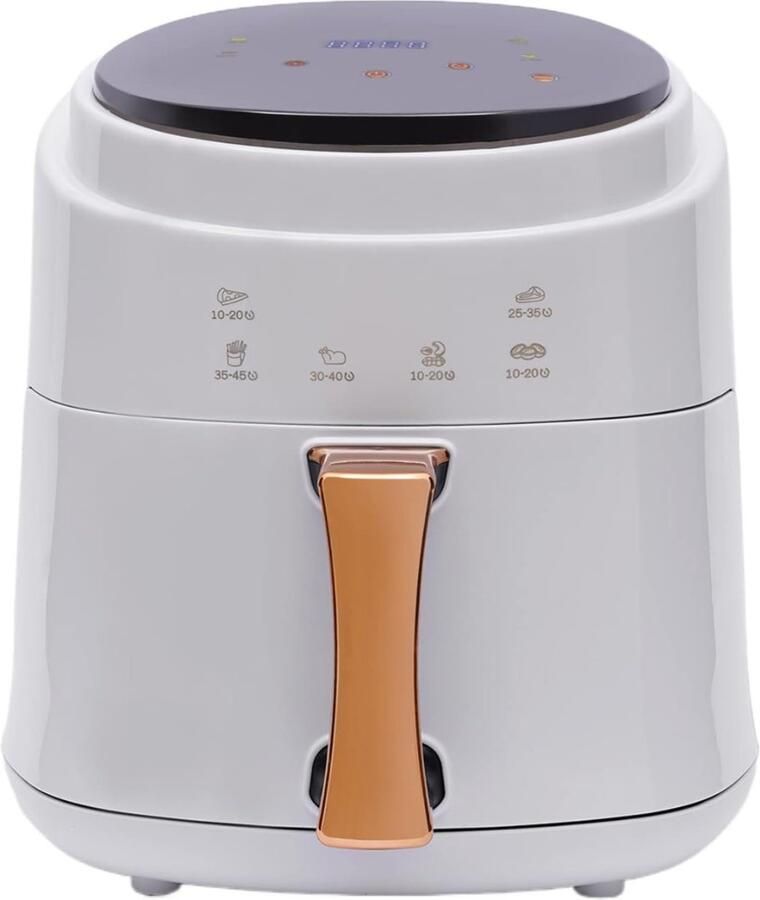 Quvo Mini Airfryer Heteluchtfriteuse Airfryer Wit ‎26cm x 25cm x 30 cm