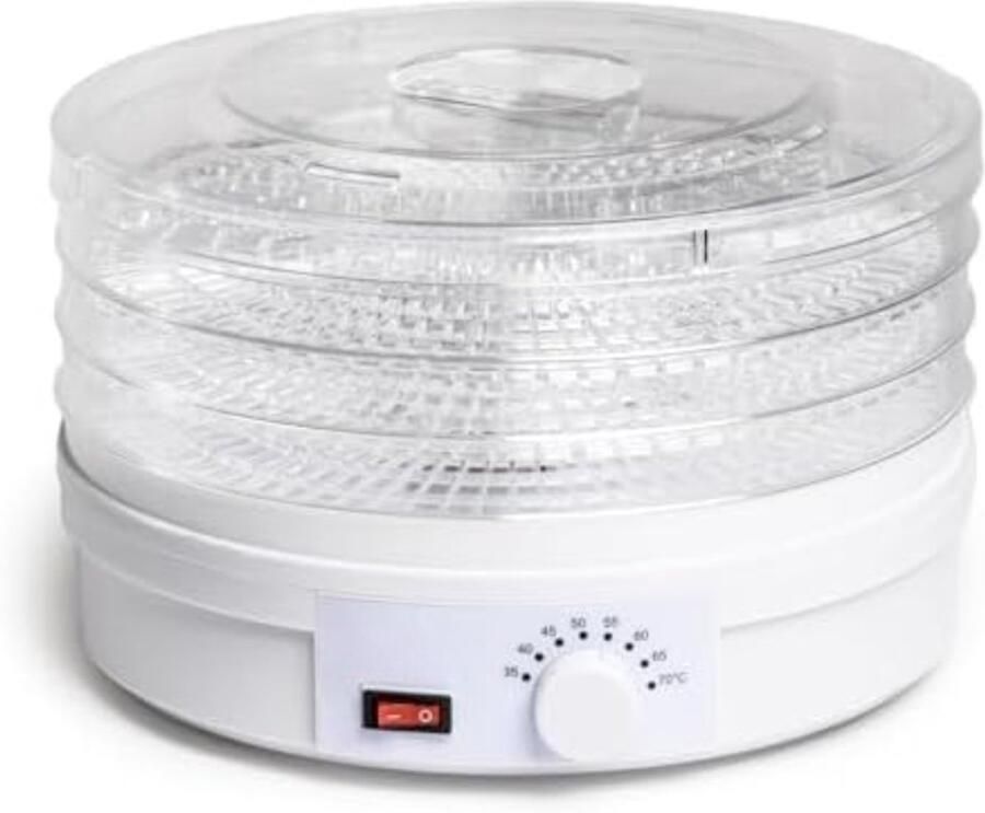 Ahd Voedseldroger Dehydrator Droogoven Voedseldrogers Wit 35cm x 33cm x 27cm