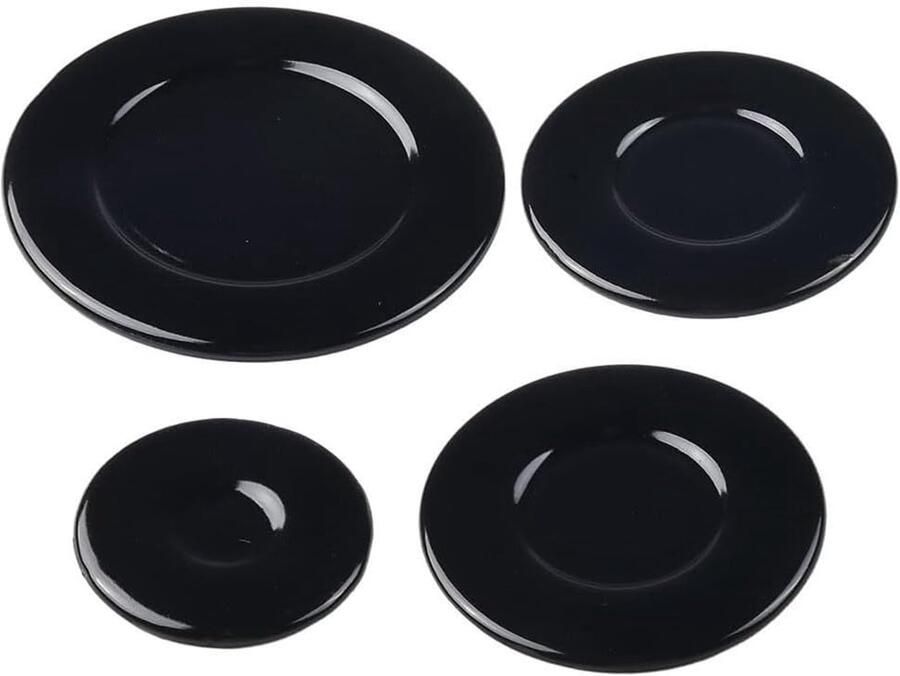 Fornuis Kookplaat Gasbrander Dop Set 4 Stuks en 55mm 75mm 100mm