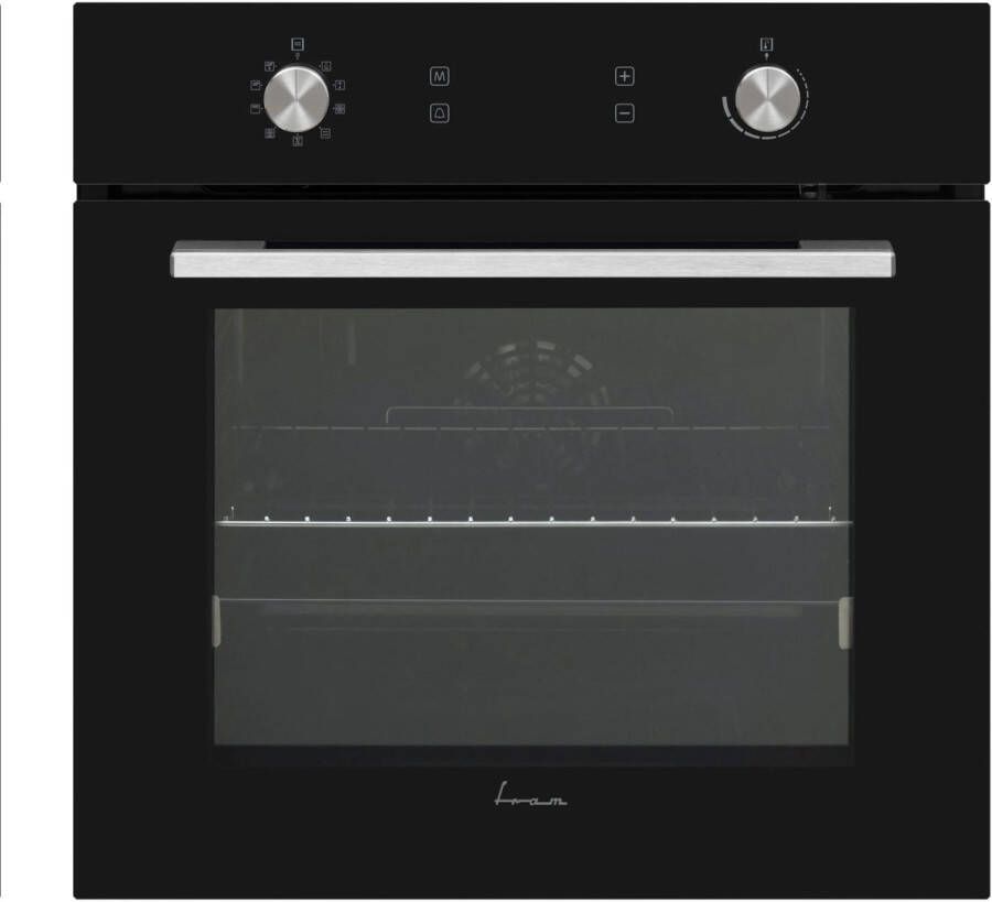 Fram FBO-V6510GCDRC-GBK – Inbouw Oven – 69 L – 10 kookfuncties – Digitale timer – Grillfunctie – Energieklasse A – Touchscreen & knoppen – Zwart glas