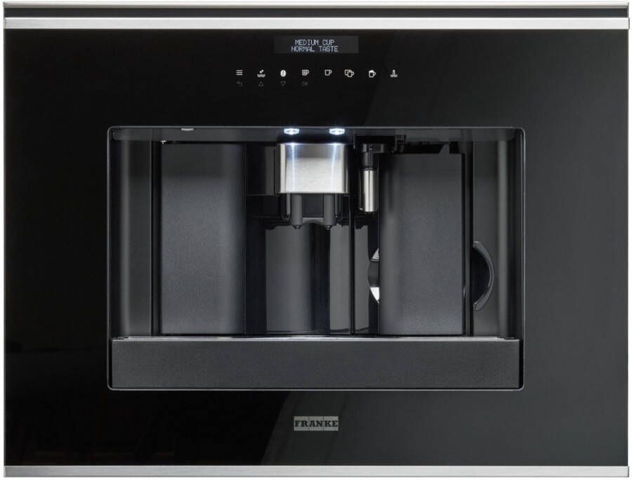 Franke FMY 45 CM XS inbouw koffiemachine espressomachine 45 cm Zwart
