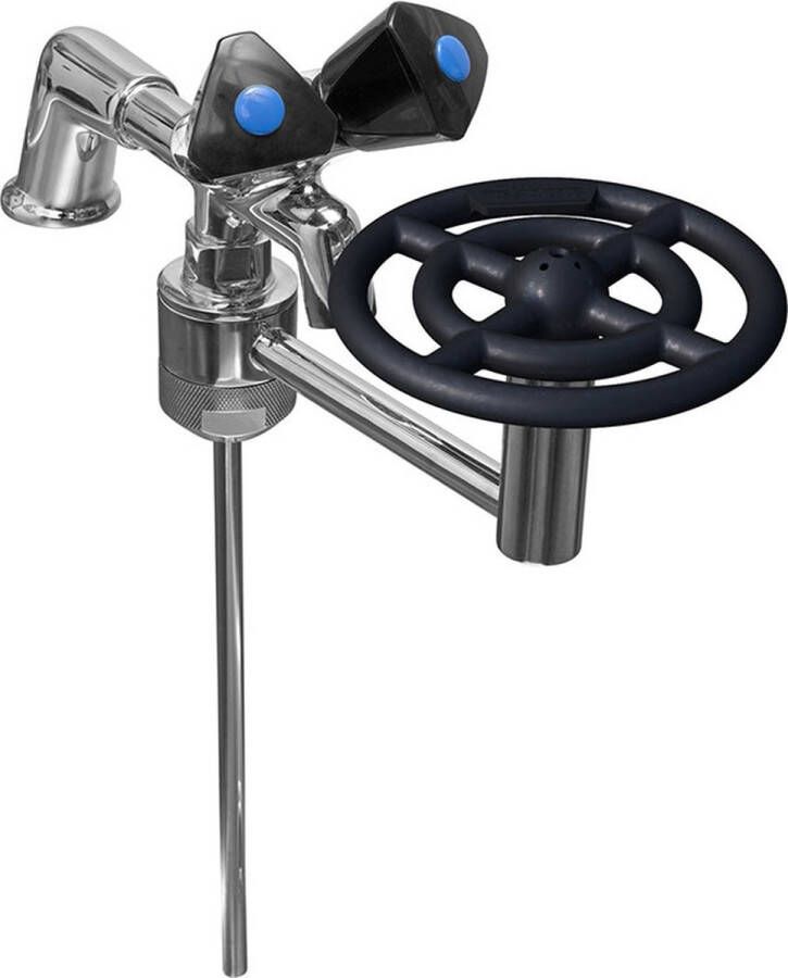 Franke Onderspoelkraan met spoelkruis