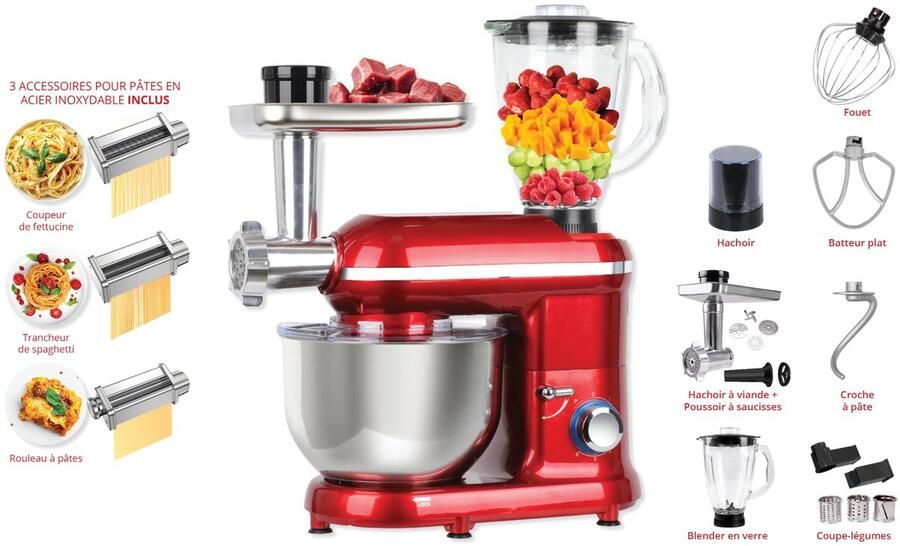 Friac Keukenrobot 5.5L 1400W