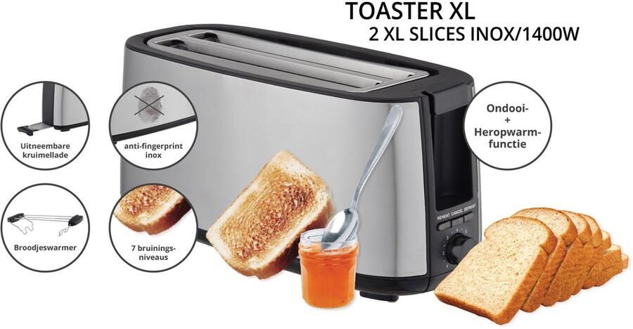 Friac TOA 440IX Broodrooster 2 XL sleuven