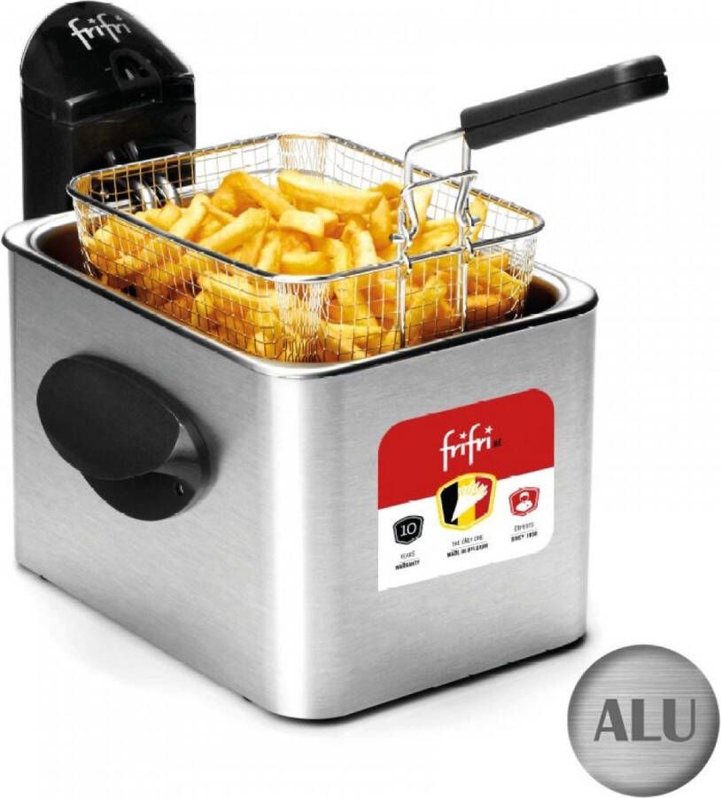 FriFri 4828DuoFil Frituurpan friteuse 3.5 liter koude zone 2800 Watt Koolstof geur- & vetfilter 1 5 kg friet 10 jaar garantie