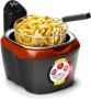 FriFri 918RR Frituurpan 3 liter koude zone 3200 Watt 1 kg friet zwart rood - Thumbnail 2