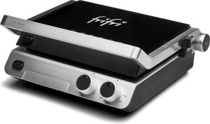 FriFri F6100 CGPL2000BL 3-in-1 Grillplaat Teppenyaki en Contactgrill