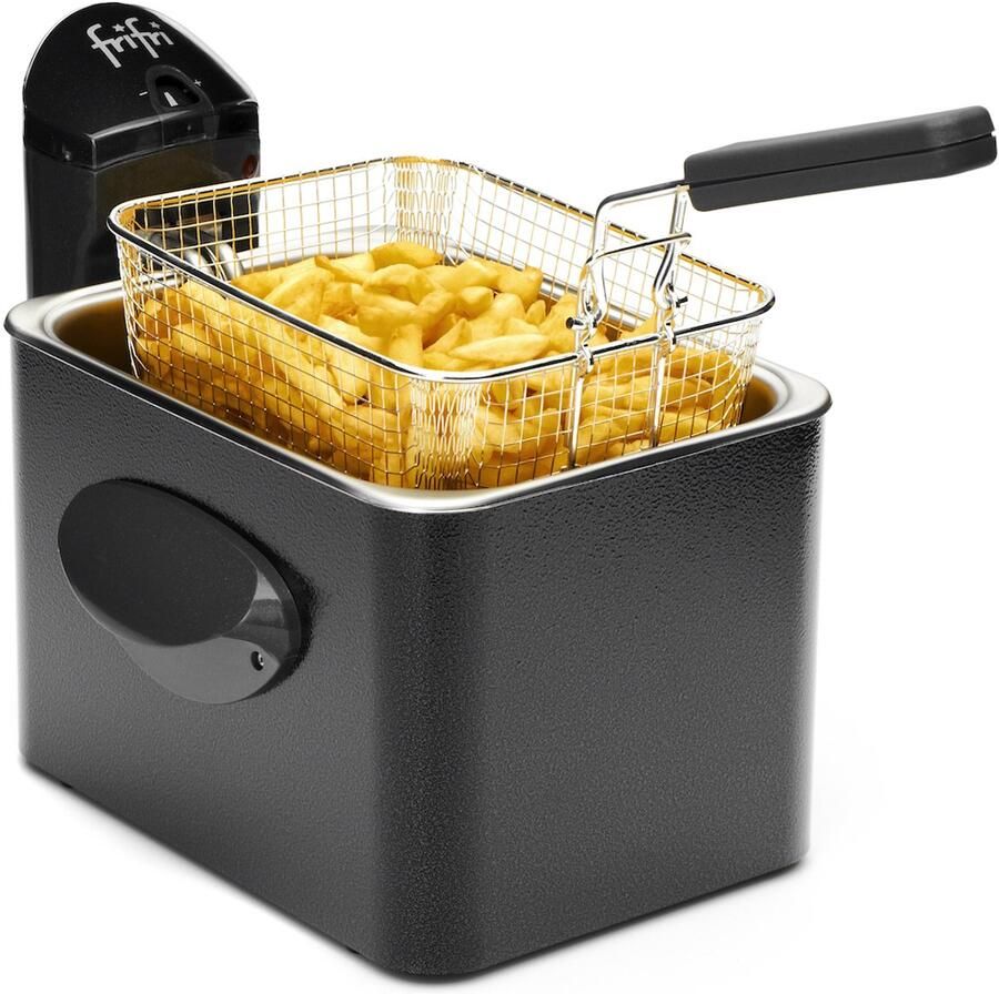 FriFri Expert Duofil F1905ADUO Frituurpan 3 5L 3200W DUOFIL Anti-Geur-Vet Filter Metalen Behuizing Koude Zone Made in Belgium