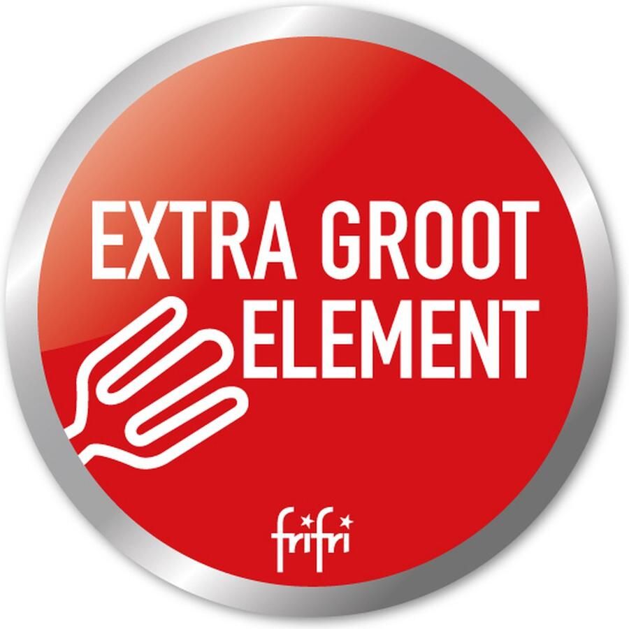 FriFri 1905R Frituurpan friteuse 3 5 liter 3200 Watt 1 kg friet 10 jaar garantie