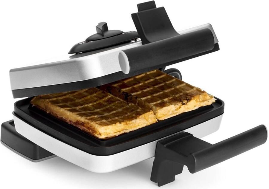 FriFri WA102 Wafelijzer Set 1200 Watt Belgische wafels + Croque tosti vorm + Cool Touch-behuizing