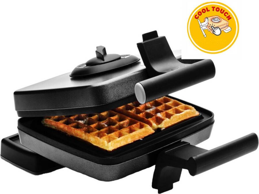 FriFri Heritage Wafelijzer Traditionele Wafels Cool Touch 1200 W