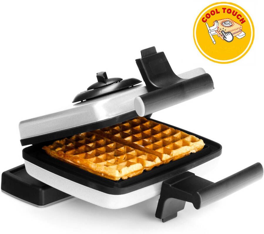 FriFri WA102A new Originele Belgische Wafelijzer 1200 Watt gietijzer patroon 6x10 2 wafels per keer regelbare temperatuur