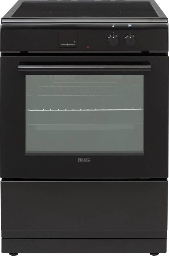 Frilec KÖLN-ECI61-60B Vrijstaand Inductie Fornuis Elektrische Oven 4 kookzones Zwart