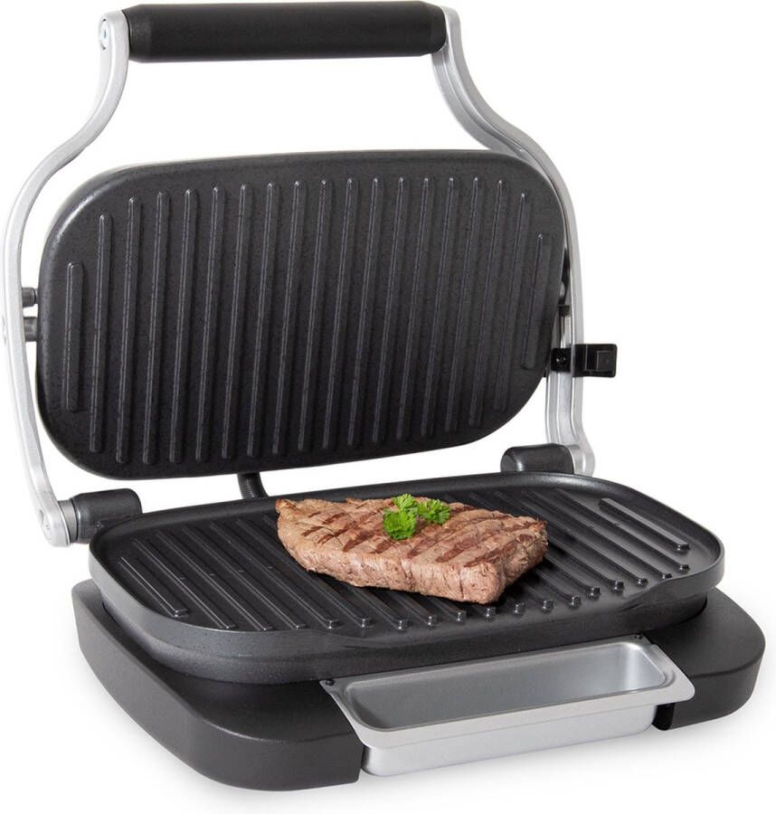 Fritel A203 contactgrill compact antraciet vaste platen 1 à 2 personen