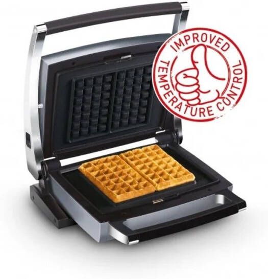 Fritel CW 2438 2wafel(s) 1600W Antraciet Metallic wafelijzer - Foto 2
