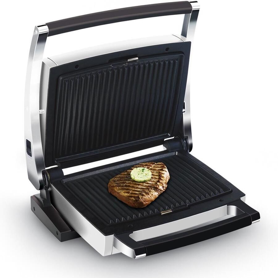 Fritel Combi Grill CW 2427 Grillijzer Wafelijzer Paninigrill 14 verschillende bakplaten Zwart Grijs