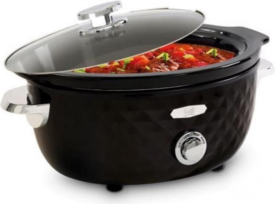 Fritel Slow Cooker SC 2090 Elektrische Simmerpot Crock Pot 3 3L 150W 1 tot 4 Pers. Keramische pot 4 Warmtestanden - Foto 2