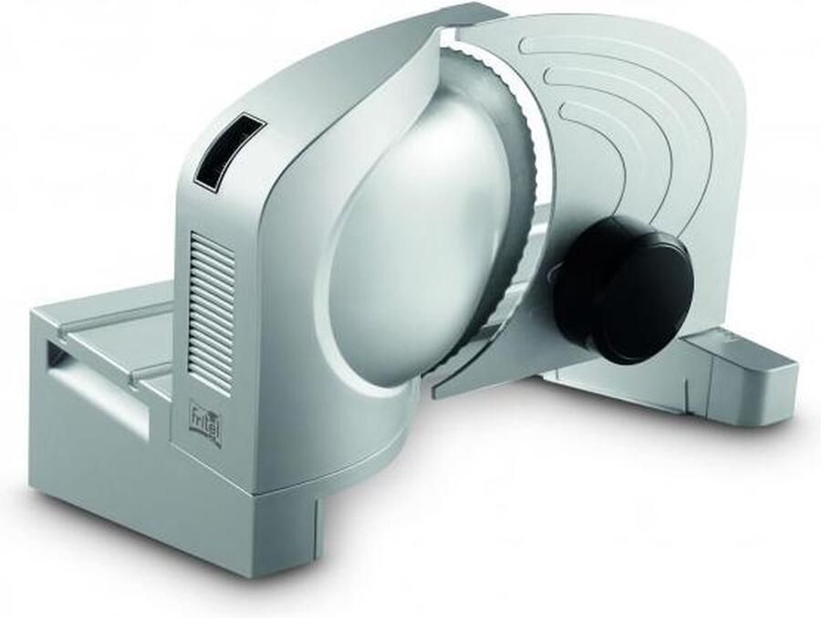 Fritel Snijmachine SL 3655 Allessnijder Broodsnijder Vleessnijder 0-20mm Ø 17cm 160W Gekarteld Mes Schuine slede 15°