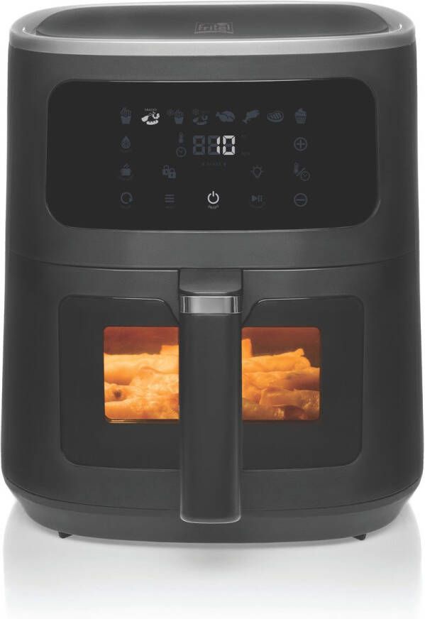 Fritel SnackTastic ST 7520 PFAS vrij airfryer 6 L personaliseerbaar doorkijkvenster met verlichting 8 voorgeprogrammeerde functies