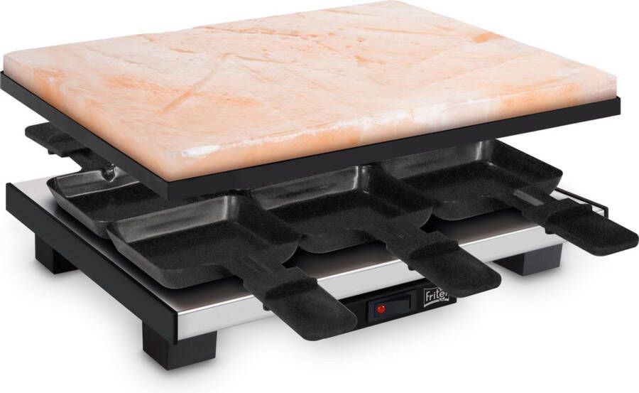 Fritel SR3150 Gourmetstel Racletteset met zoutsteen 6 personen