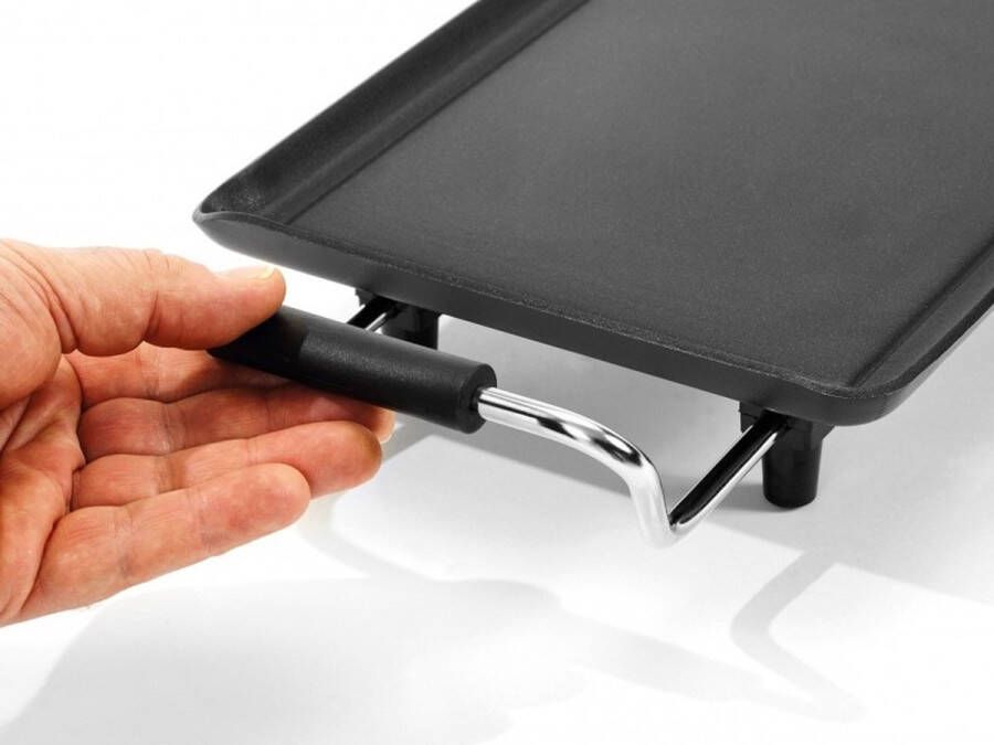 Fritel Teppanyaki TY 1897 Bakplaat XXL Tafelgrill 90x22 cm 1800W 5 Standen PFAS-vrij 4 tot 8 Pers. Antiaanbak