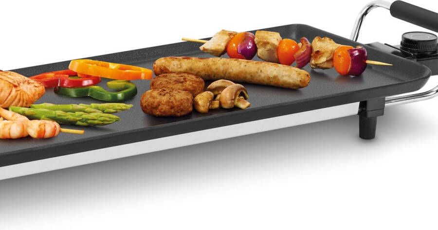 Fritel Teppanyaki TY 1897 Bakplaat XXL Tafelgrill 90x22 cm 1800W 5 Standen PFAS-vrij 4 tot 8 Pers. Antiaanbak - Foto 2
