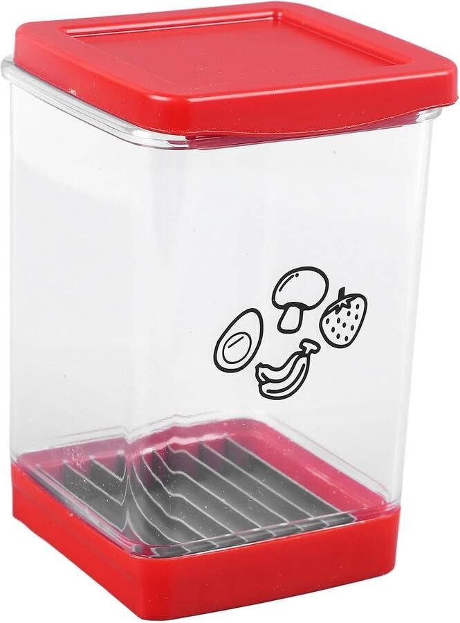 Fruit Slice Cup snijmachine met duwplaat veilige materialen ideaal voor appels aardbeien en bananen ServiceTopper