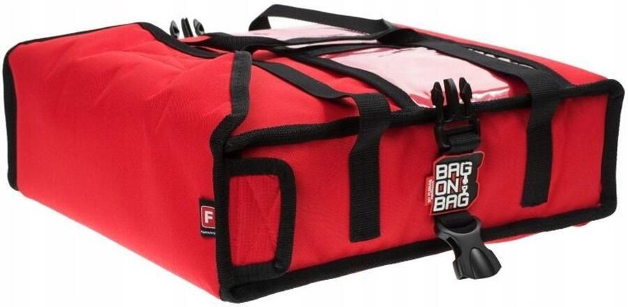 Furmis Grote Pizzabezorgtas 2x 45x45cm Thermisch geïsoleerd