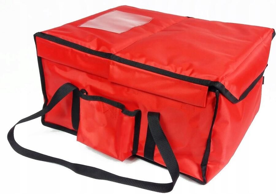 Furmis Professionele Lunchtas Bezorger 59x43x29 cm 12 Maaltijden Rood