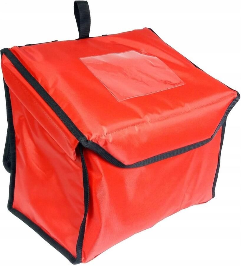 Furmis Rode Lunchbox Rugzak voor Maaltijdtransport Duurzaam Nylon
