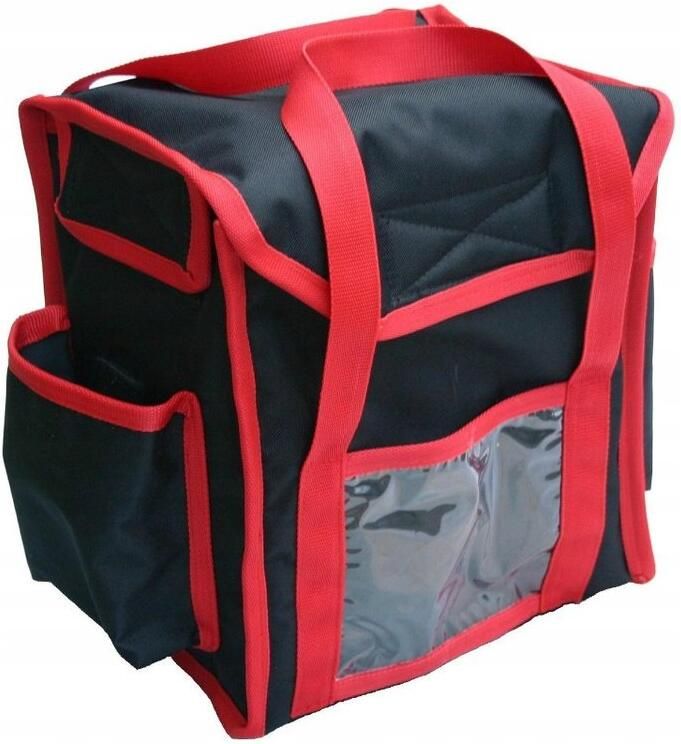 Furmis Verwarmbare Lunchtas voor Maaltijdbezorgers 42x26x16 cm 4 Bakjes