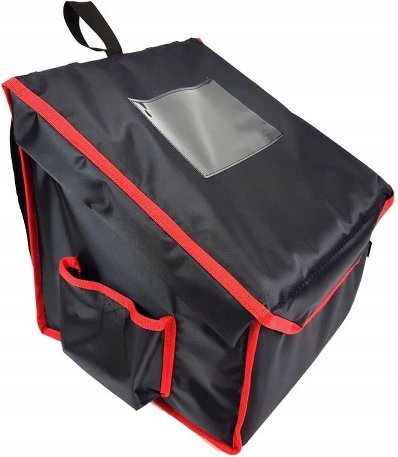 Furmis Verwarmde Pizzabezorger Rugzak 4x 40x40 Kartons Zwart