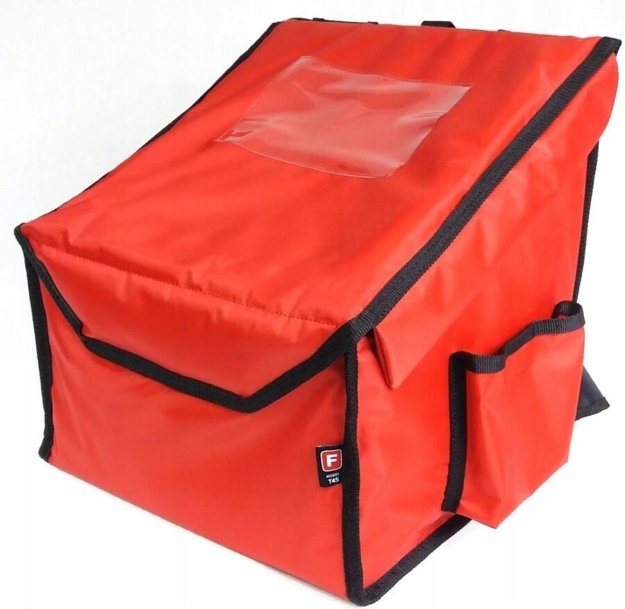 Furmis Verwarmde Pizzabezorger Rugzak 4x Dozijn 36x36 cm Rood