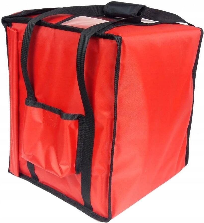 Furmis Verwarmde Pizzabezorgtas 8x 35x35cm met Standaard Nylon