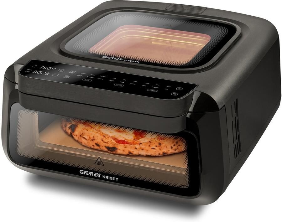 G3 fer rari Krispy Pizza Oven – Elektrische Pizzaoven – Hoge Temperatuur – Voor Knapperige Pizza s Thuis