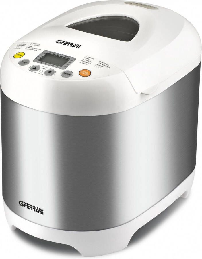 G3 Ferrari G10078 broodbakmachine Roestvrijstaal Wit 550 W