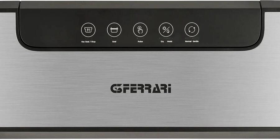 G3 Ferrari G20167 vacuum sealer 700 mbar Zwart Roestvrijstaal