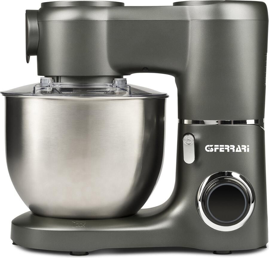 G3 Ferrari Pastaio Keukenmachine – Planetary Stand Mixer 7L – 6 Snelheden – 1800W – Inclusief Mengkom en Accessoires