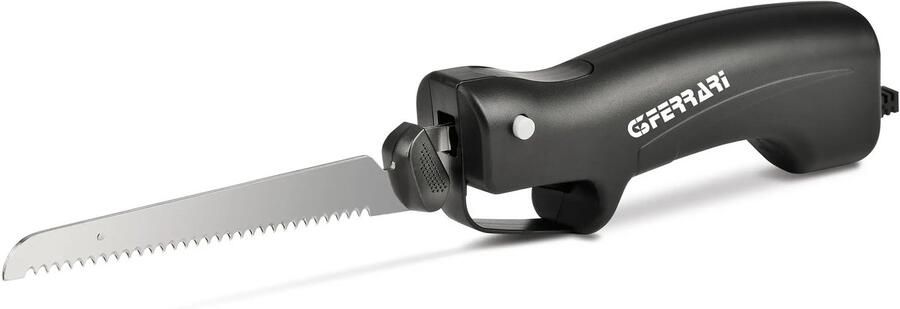 G3 Ferrari Speedycut Elektrisch Mes – Keukenmes met Dubbele RVS Messen – Voor Vlees Brood en Kaas – 45W