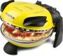 G3 Ferrari Delizia Yellow Pizza Oven – Elektrische Pizza Maker 1200W – Tot 400°C – Pizzasteen Ø31 cm – Timer met Geluidssignaal – Dubbele Verwarming – Inclusief Pizzaschep – Geel - Thumbnail 1